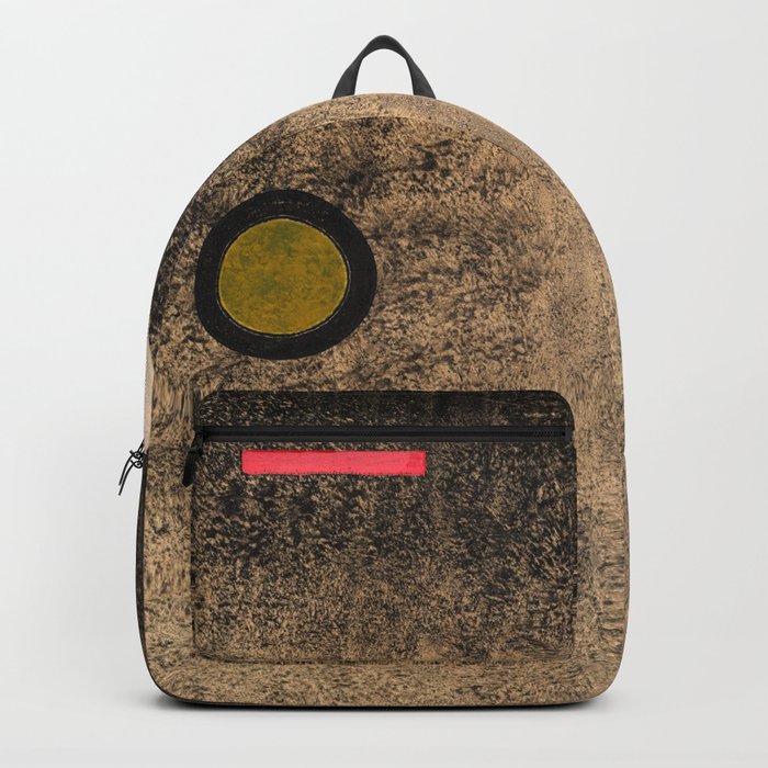 In Casual Black, 1927 by Wassily Kandinsky Backpack