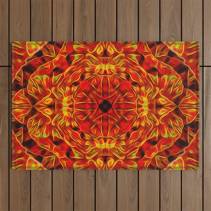 Abstract pattern Outdoor Rug