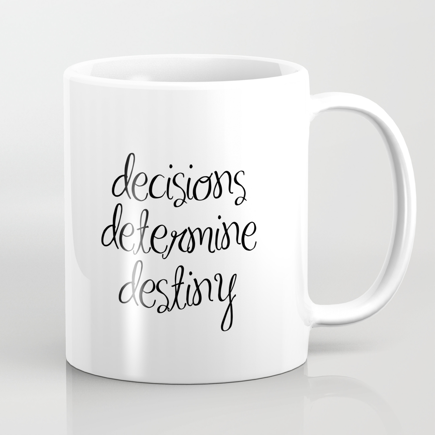 Inspirational Wall Art Decisions Determine Destiny