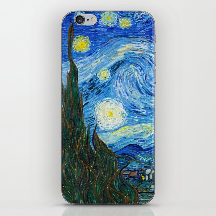 Vincent van Gogh Starry Night iPhone Skin