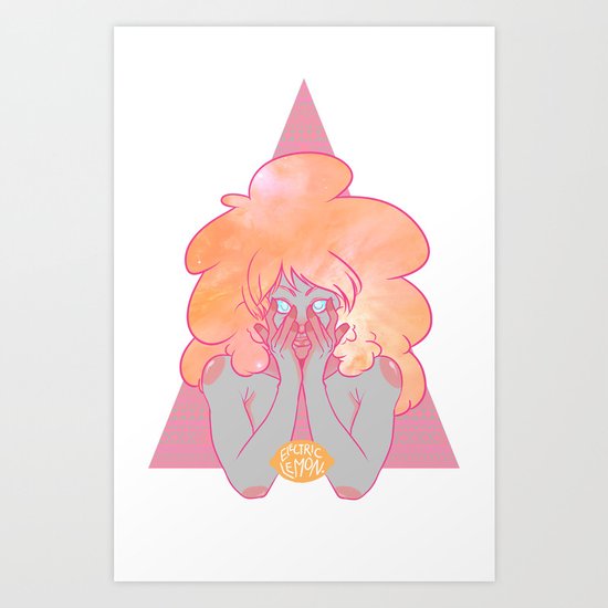 Tri-Moray Art Print