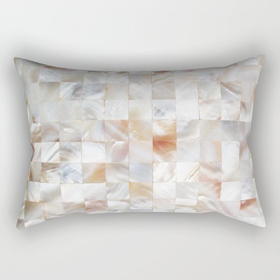Mother of Pearl #society6 #decor #buyart Rectangular Pillow