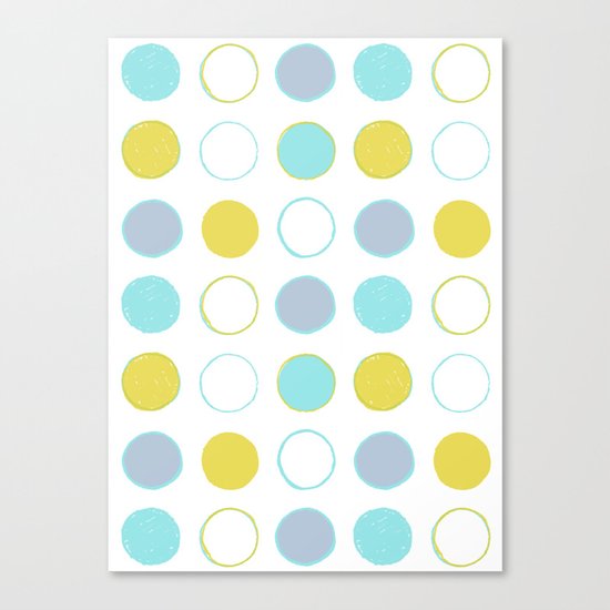 Dots Canvas Print
