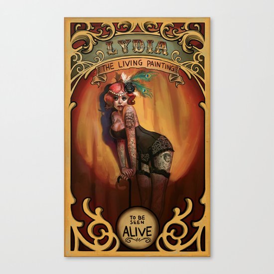 Lydia Canvas Print