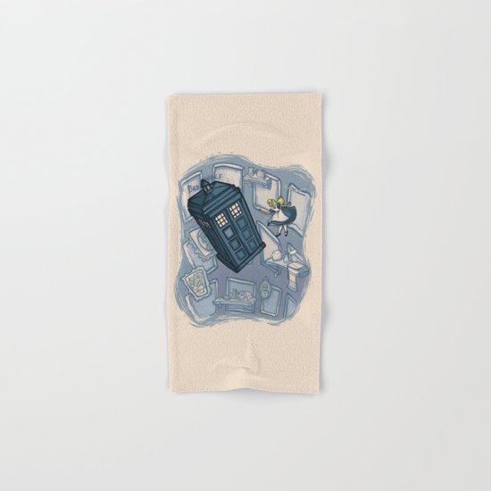 Falling Hand & Bath Towel