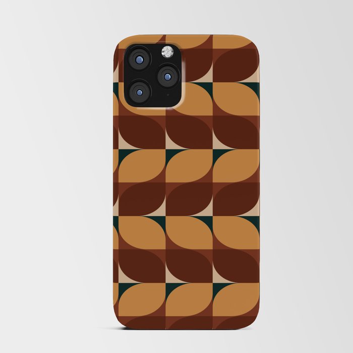 Abstract Patterned Shapes XXIII iPhone Card Case