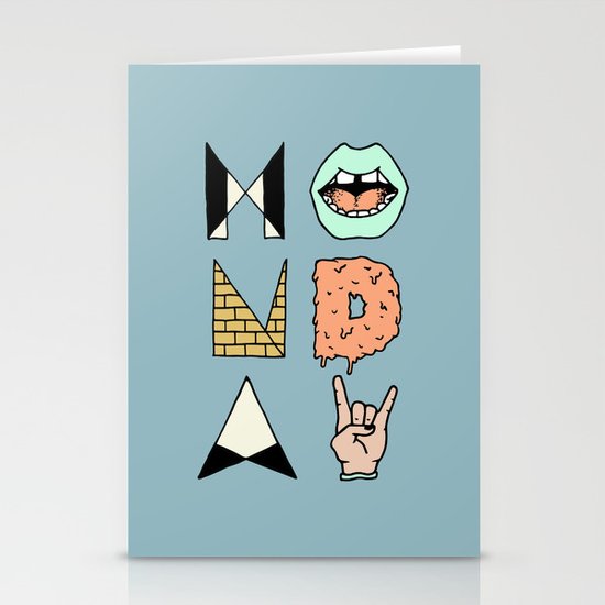 MONDAY Stationery Cards