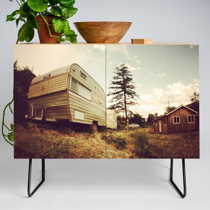 Camper in Sepia Credenza