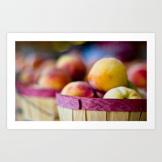 Oh, Peachy! Art Print