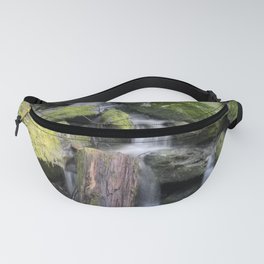 peaceful summer waterfall Fanny Pack