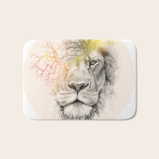 lion Bath Mat