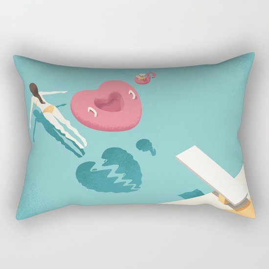 Breaking Rectangular Pillow