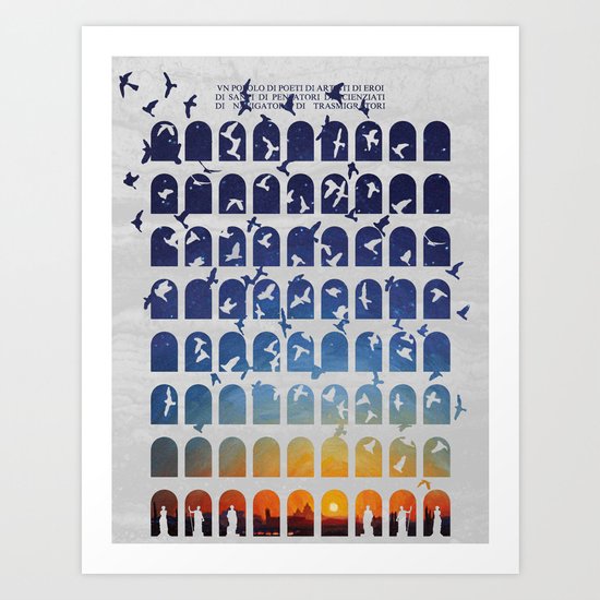 Transitions Art Print