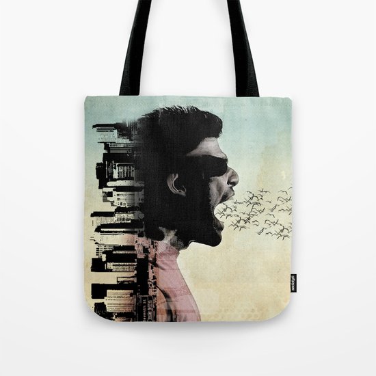 cry city Tote Bag