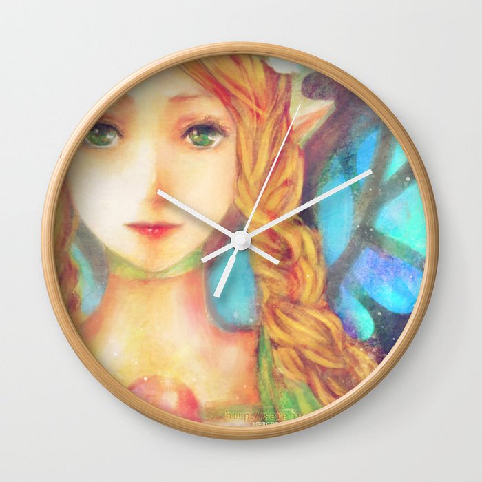 Fairy Fanart Wall Clock