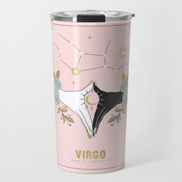 Virgo Zodiac Series Travel Mug
