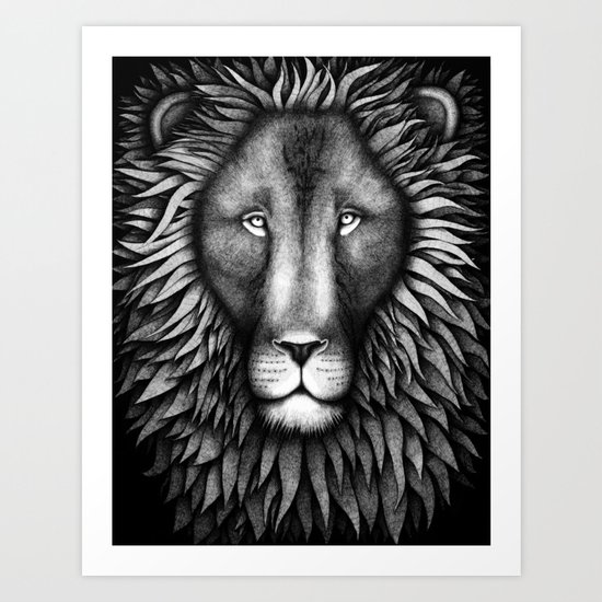 Lion Art Print