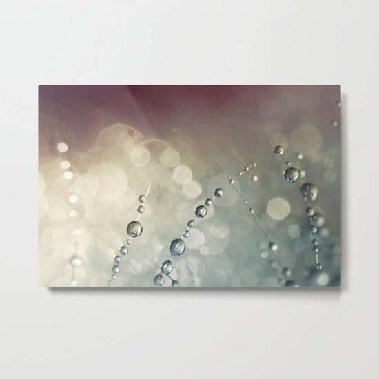 Cactus Bokeh Metal Print