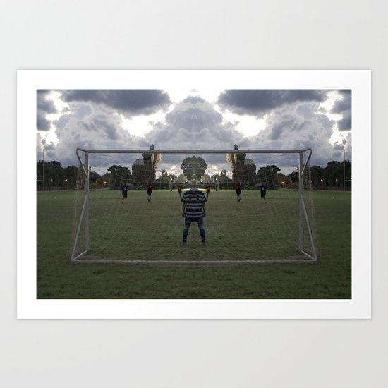 Offside Art Print