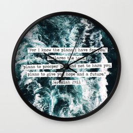 Jeremiah Ocean Wall Clock