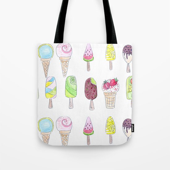 Watercolor. Ice cream . i Tote Bag
