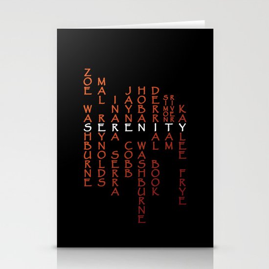 Part of the Crew Stationery Cards
