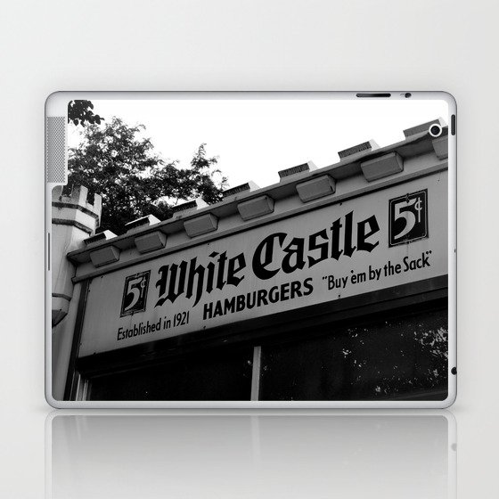 White Castle Hamburgers Laptop & iPad Skin