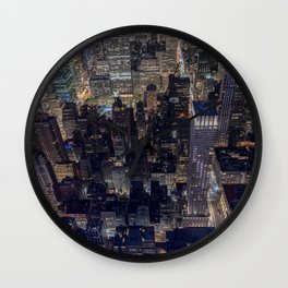Penthouse View Wall Clock
