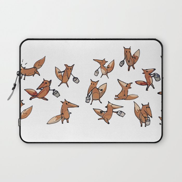 Lots of Freddy Foxes Laptop Sleeve
