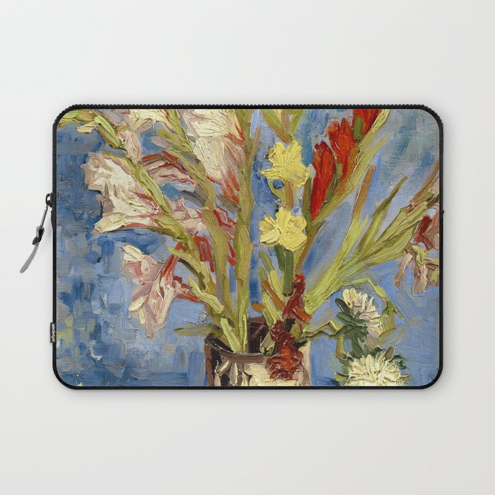 Vincent van Gogh "Vase with Gladioli and Chinese Asters" Laptop Sleeve