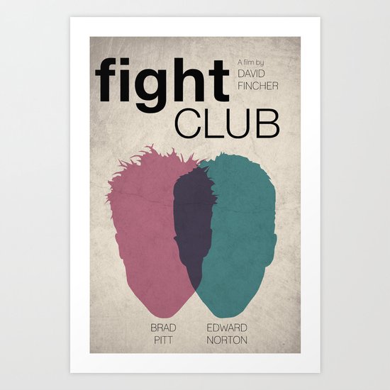 Fight Club Art Print