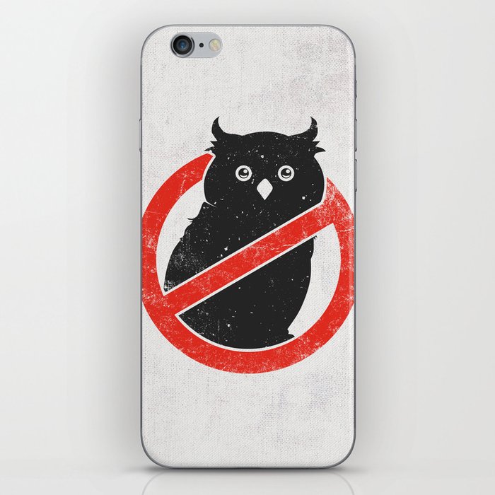 No Owls iPhone Skin