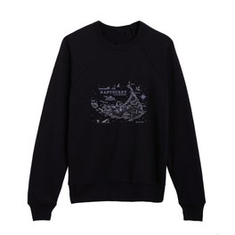 Nantucket Map Kids Crewneck