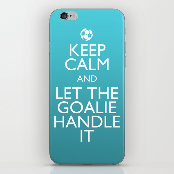 Keep Calm Goalie iPhone Skin