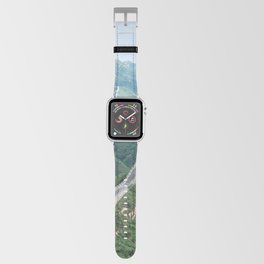 China Photography - The Great Wall Of China Going Over Mountains Apple Watch Band
