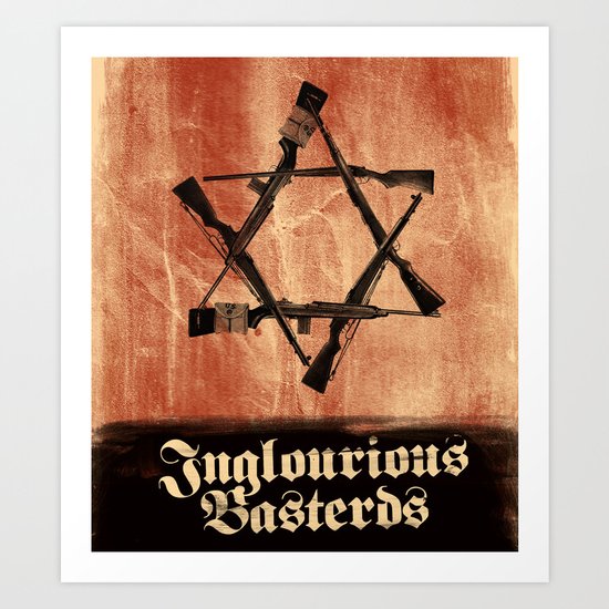 Inglourious Basterds - Movie Poster Art Print