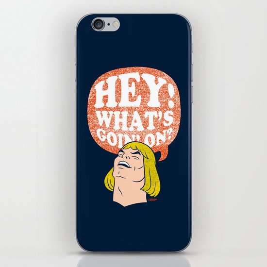 Hey-Man iPhone Skin