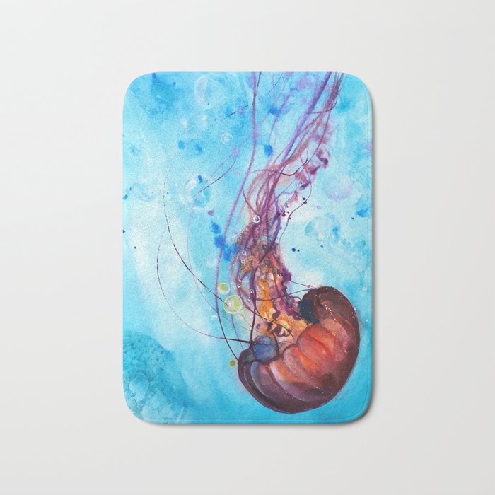 Olga- Jellyfish Bath Mat