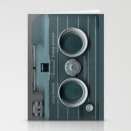 Camera Vintage Stereo Stationery Cards