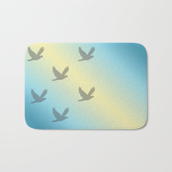 Birds Bath Mat