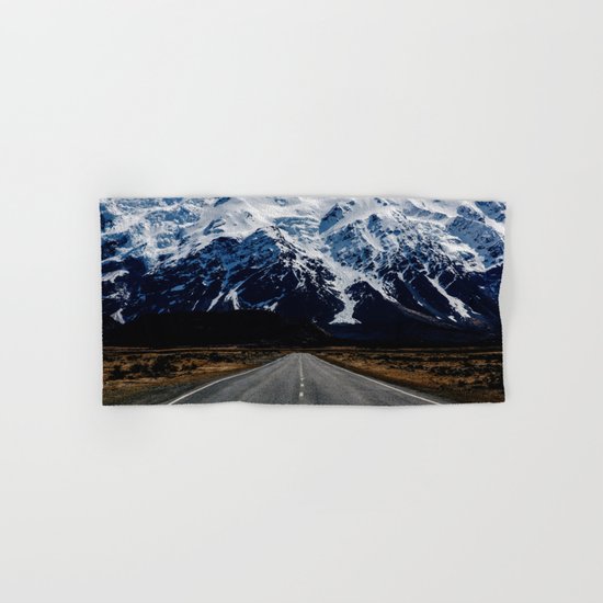 Mountain road Hand & Bath Towel