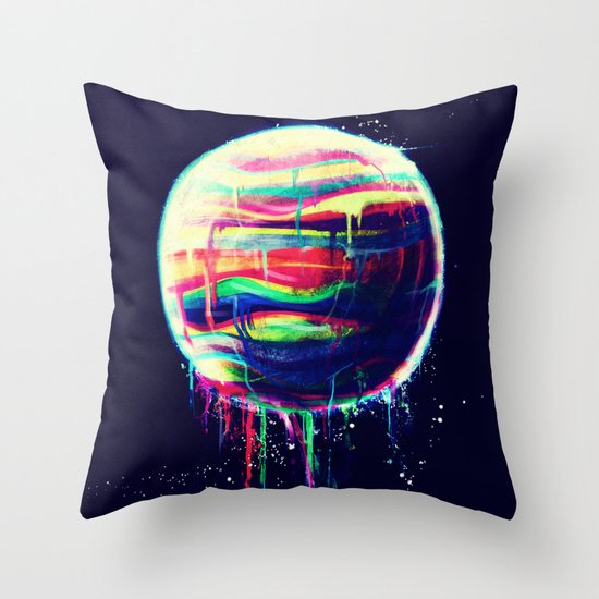 Deliquesce Throw Pillow