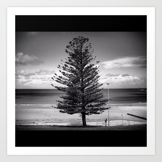 Lone tree Art Print