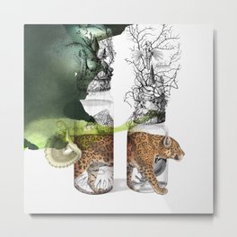 animalium jaguar Metal Print