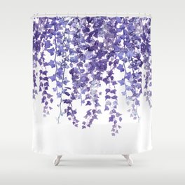 Purple Ivy Shower Curtain