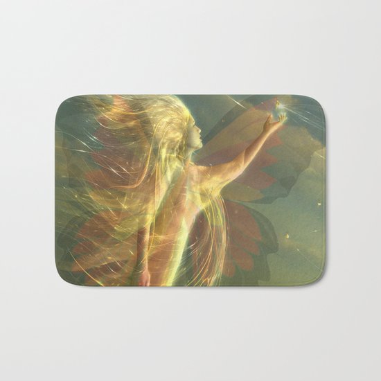 buterfly Bath Mat