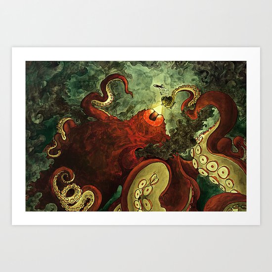 The Indrigan Beast Art Print