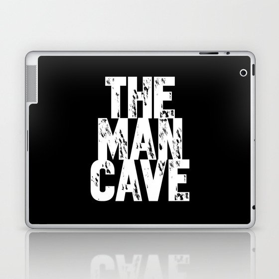 The Man Cave - inverse Laptop & iPad Skin