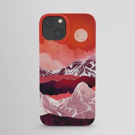 Scarlet Glow iPhone Case