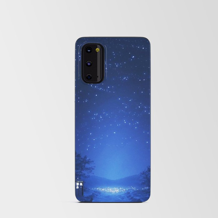 Tardis Art Blue Light Space Android Card Case